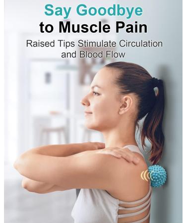 Tumaz 3-in-1 Massage Ball & Foot Roller Set for Plantar Fasciitis Relief and Muscle Pain - Premium Ergonomic Design - Buy Online on GoSupps.com