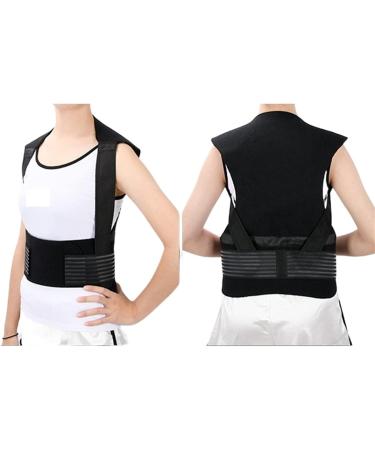 Derbut Magnetic Backrest Heating Therapy Vest - Waist Support & Posture Correction (56 Magnets Size L/XL) for Spine & Lumbar Support - Buy Online on GoSupps.com