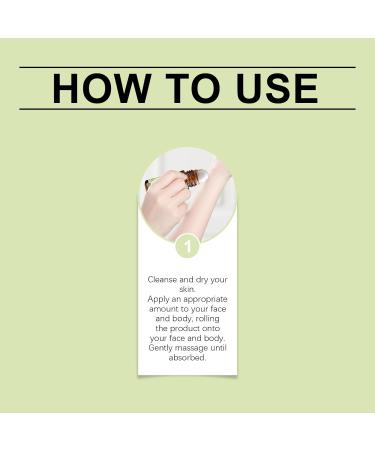 VKaoess Castor Oil Roll on for Tummy Face Body Organic Cold Pressed Castor Oil with Roller Ball Skin Moisturizing Oil for Dry Skin Suitable for Body Soothing Roll 2 Bottles - Buy Online on GoSupps.com