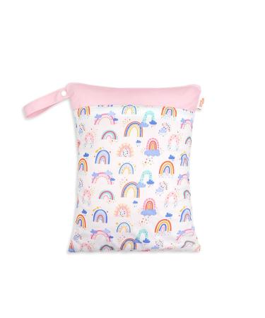 DaysSkk 1 piece Wetbag kindergarten girl diaper bag wet bag waterproof with zipper laundry lever for daycare swimming 30 * 40 cm 1 piece pattern 6