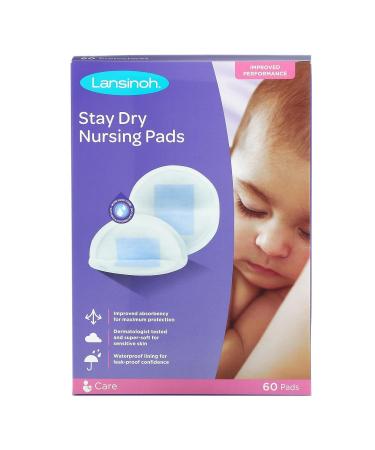 Lansinoh Stay Dry Nursing Pads 60 Pads