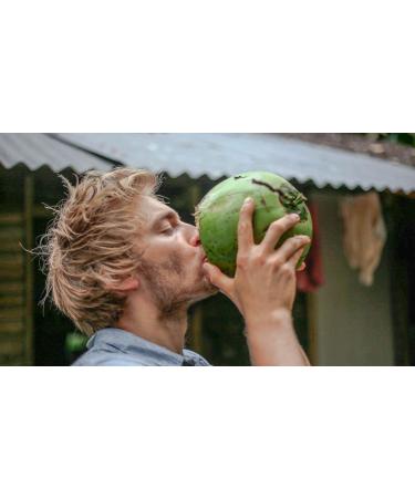 FOODIN Organic Coconut Water 6-Pack (6x1000ml) | Refreshing & Pure Hydration | Buy Internationally - Buy Online on GoSupps.com