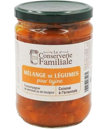  La Conserverie Familiale Pack of 6 Vegetables for Tagine - 530g Jar - Buy Online on GoSupps.com