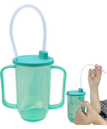 No Spill Cups for Elderly Adult Sippy Cups Drinking Beaker Cup for Disabled Adults Convalescent No Spill Feeding Cup with Straw for Elderly Maternity Drink Water Porridge Soup - Buy Online on GoSupps.com