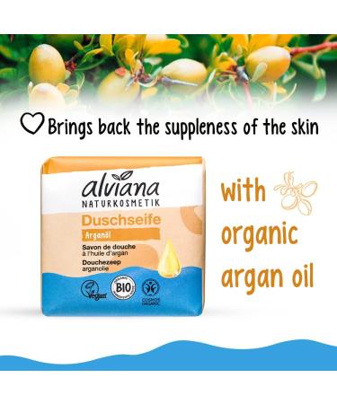  Alviana Argan Oil Shower Soap 100G - Buy Online on GoSupps.com