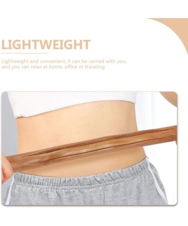 Minkissy 5 Rollstab Wood Back Massage Tool | Full Body Manual Massager | Best Household Relaxation Device for Belly & Back Care - Buy Online on GoSupps.com