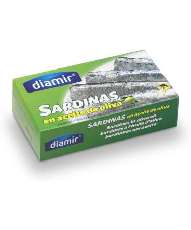diamir Set of 12 Sardines in Olive Oil - Box 125 g - Buy Online on GoSupps.com