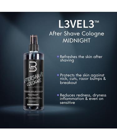 L3 Level 3 After Shave Spray Cologne - Softens Skin - Refreshes and Relieves Face and Skin - Moisturizing Formula Level Three After Shaving Royale 3.38 Fl Oz (Pack of 1) - Buy Online on GoSupps.com