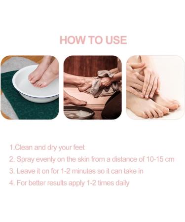 Sprays Pour Les Pieds Et Les Ongles 2 Pcs Produits De Soins Des Pieds Sprays S rum Ongles Pour La Croissance Et La Force Pour Hommes Et Femmes 30ml 0.5 ml (Lot de 2) - Buy Online on GoSupps.com