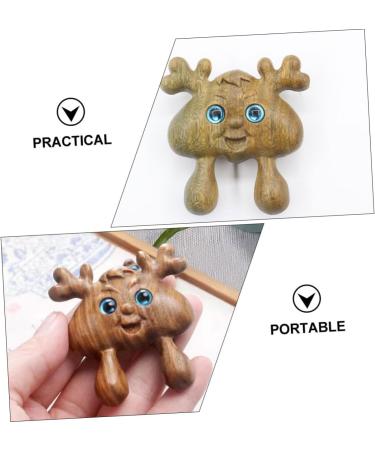 TOVINANNA Massagestab Foot Massage Device | Improve Circulation & Relaxation | Unique Sandalwood Acupuncture Comb - Buy Online on GoSupps.com