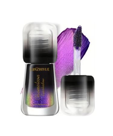 Glitter Chameleon Eyeshadow Chameleon Eyeshadow Liquid Color Shift Shimmer Liquid Eyeshadow Multifunctional Cosmetic Highly Pigmented Long Lasting Eye Makeup for Halloween Carnival 03
