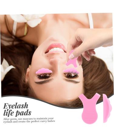 NUSITOU Eyelash Holder 1 Set Eyelash Silicone Gasket Plastic Eyelash Curler Eyelash Curlers Lash Clip Eyelash Fixing Tool Female Eyelash Tools Triple Auxiliary Extend Suite Plastic Pink - Buy Online on GoSupps.com