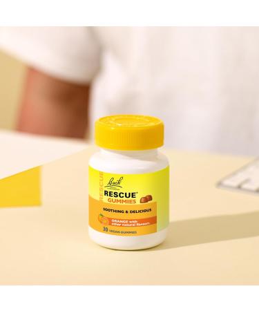 Rescue Remedy Orange Gummies (30 Pack) Natural Flower Essences for Balanced Days Easy to Take Vegan Soothing and Delicious Suitable for The Whole Family Orange Flavour Orange 1 count (Pack of 1) - Buy Online on GoSupps.com