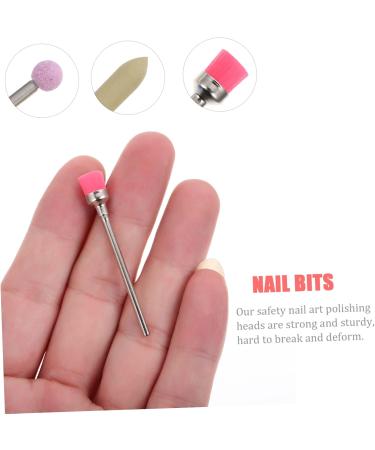 HAPINARY 1 Set Nail Polisher Manicure File Bits Drill Bit for Metal Acrylic Nails Drill Bit Electronics Kit Gel Nails Kit Nail Drill Carbide Drill Bits Nail Flakes Tungsten Steel - Buy Online on GoSupps.com