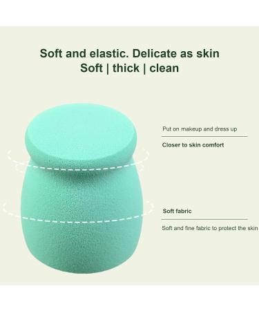 Fovolat Makeup Sponge - Soft Face Powder Puff - Puff Powder Applicator for Wet and Dry Use Beauty Puff for Concealer Blusher - Buy Online on GoSupps.com
