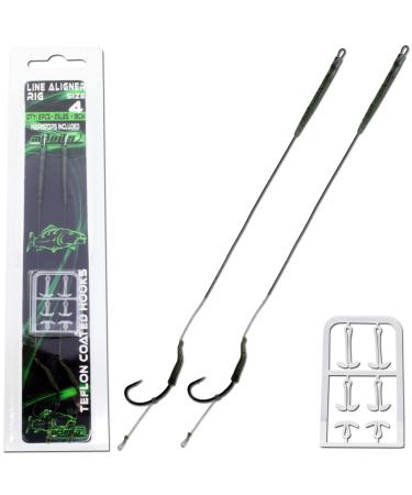 Angel-Berger Magic Baits Line Aligner Rig Boilie Rig Carp Rigs Boilie Leader 4
