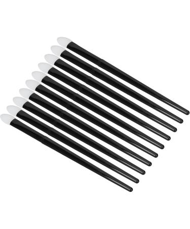 Silicone Eyeshadow Brush Set Soft Reusable Brushes for Liquid Eye Shadows Long Lasting Applicator with Curved Tip Portable Design - Buy Online on GoSupps.com