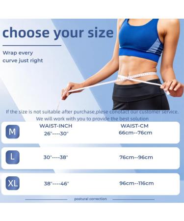 Upgraded Adjustable Back Brace Posture Corrector for Men & Women - Relieve Waist Back & Shoulder Pain Improve Posture (Size L - Buy Online on GoSupps.com