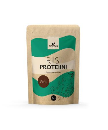 Foodin Oy FOODIN Rice Protein Powder 650 g from sprouted rice glutenfree and vegan protein powder without artificial sweetener chocolate