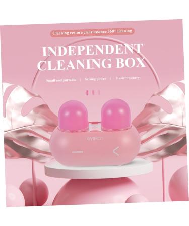 HOMSFOU Contact Lenses Cleaning Mirror Film - Portable Rabbit PVC Case for Colored Lenses | 8x6x4cm Travel Accessory - Buy Online on GoSupps.com