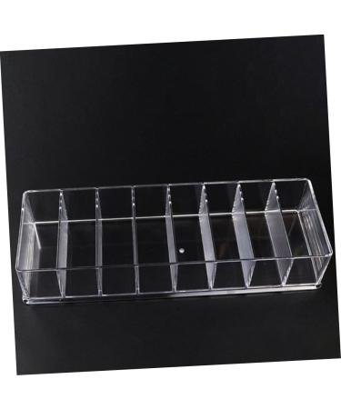 FRCOLOR Clear Storage Box & Stand for Hair Clipper Teasing Comb Beard Blade - Organizer Tray for Barber Accessories - 24.8x8.5cm - Buy Online on GoSupps.com