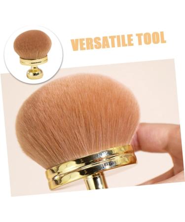 Beavorty Fluffy and Soft Makeup Brush Travel Powder Brush Setting Powder Brush for Loose Powder Face Makeup Brushes Face Powder Brush Cosmetic Brush Blush Brush Travel Makeup Brush 8.50X7.00X7.00CM Golden - Buy Online on GoSupps.com
