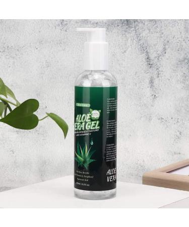Aloe Vera Gel Hydrating Moisturizing Repair Nourish Skin Care Aloe Vera Hydrating Facial Moisturizer After Sun Care Reduce Acne for All Skin Types 250ml - Buy Online on GoSupps.com