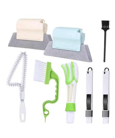 Gleavi 1 set of cleaning brush keyboard cleaner car rose glass cleaner brush baseboard cleaner with handle limpiador de pisos tile brush automotive window piard plastic household