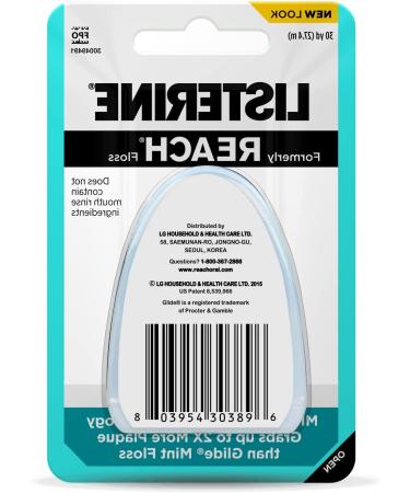 Listerine Ultraclean Dental Floss, Mint-Flavored, 30 Yards (Pack of 6) - Oral Care Essential - Buy Online on GoSupps.com