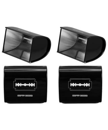4PCS Razor Disposal Case - Safe Storage for Used Safety Razor Blades | Barbershop & Salon Supplies - Buy Online on GoSupps.com
