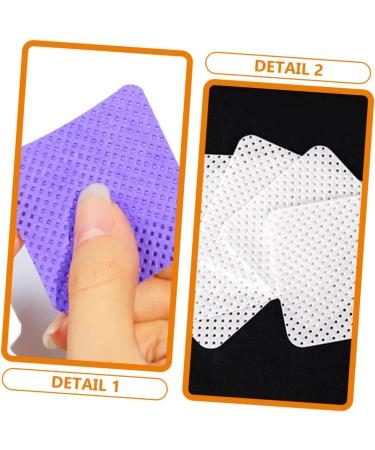 FRCOLOR Lint Wipes 3 cleansing wipes nail wipes nail art glue nail polish cleaning wipes nail polish cleaner wipe cotton sheet Extension glue wet wipes No shedding - Buy Online on GoSupps.com