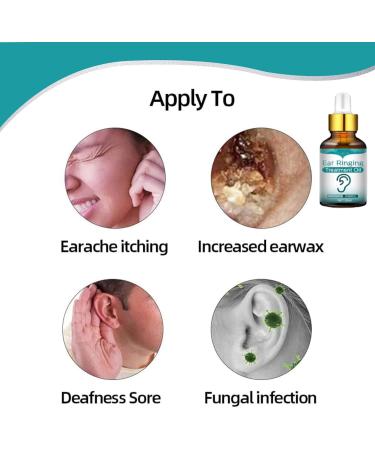 RJDJ TinniClear Ear Drops - Natural Tinnitus Relief Treatment - 2pcs - Buy Online on GoSupps.com