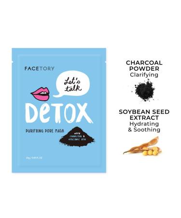 FACETORY Collection Facial Mask Set - Hydrating, Purifying, Soothing, Moisturizing, Revitalizing - Pack of 5 Form-Fitting Sheet Masks - For All Skin Types - Buy Online on GoSupps.com