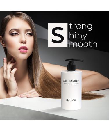 Sublimizhair Natural Premium Conditioner - Herbal Extracts Keratin & Ceramides - 300ml | Best Hair Care for All Hair Types - Buy Online on GoSupps.com