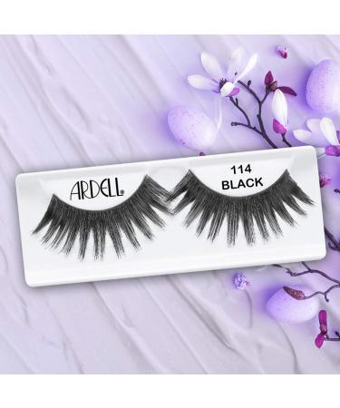 Ardell Glamour Strip Lashes 114 Black 4 Pack - False Eyelashes for Stunning Eyes - Buy Online on GoSupps.com