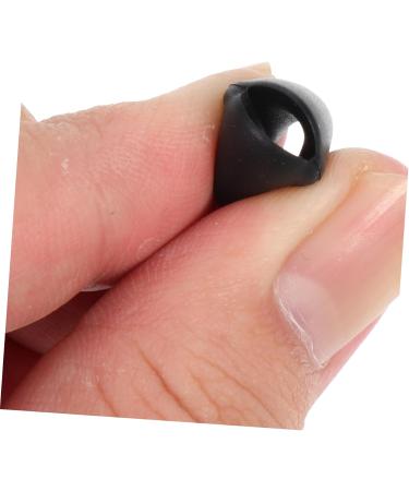 Healeeved 60 Pairs Round Glide Ring Accessories for Glasses - Slipproof Black Holders for Retro & Round Glasses - 1.4x1.4x0.6cm - International Shipping Available - Buy Online on GoSupps.com