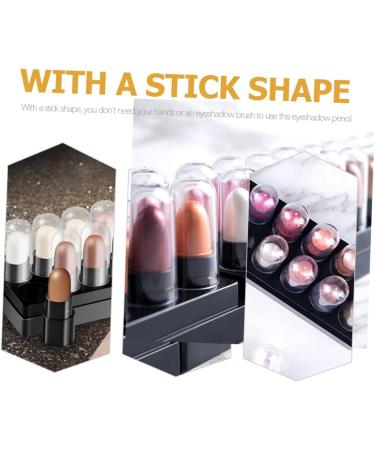 Mipcase 12pcs 12 Shadow Box Highlighters Eyeshadow Stick Silk Eye Shadow Cream Eyeshadow Girl Tool - Buy Online on GoSupps.com