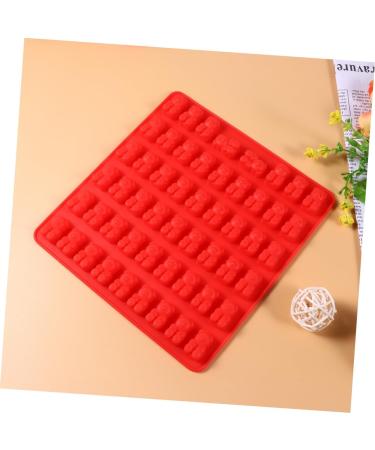 MAGICLULU 2pcs 53 Silicone Gummy Mold Animal Cake Molds Fondant Mold Silicone Candy Molds Gummy Moulds Tool Trays Silicone Molds for Candy Resin Molds Cookie Mould for Cakes 3D Gummies Fudge 16.5*15.5*1.2cmx2pcs Redx2pcs - Buy Online on GoSupps.com