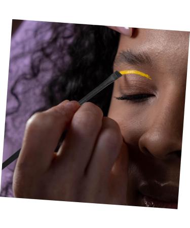 AUTSUPPL 12pcs Eyeliner Brush Eye Shadow Brush Make up Brushes Eyeshadow Eye Shadow Blending Brush Brow Brush 14.5x0.7x0.5cm Black - Buy Online on GoSupps.com