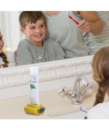 goforwealth Toothpaste Tube Squeezer Dispenser Toothpaste Seat Holder Stand Effortless for Toothpaste Hand Cream Paint Tubes Cosmetics Premium - Buy Online on GoSupps.com