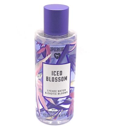 Victoria's Secret Pink Iced Blossom Scented Body Mist Lychee Water & Exotic Blooms 8.4 Ounce Spray - Buy Online on GoSupps.com