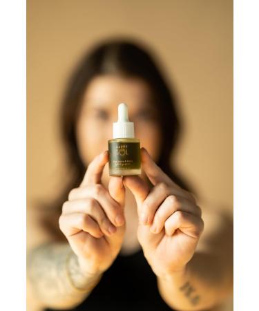 Blue Tansy & Berry Hydrating Serum - Clean Beauty Nourishing Face Serum with Rosehip Oil - Made in USA Cruelty Free Paraben Free - Buy Online on GoSupps.com
