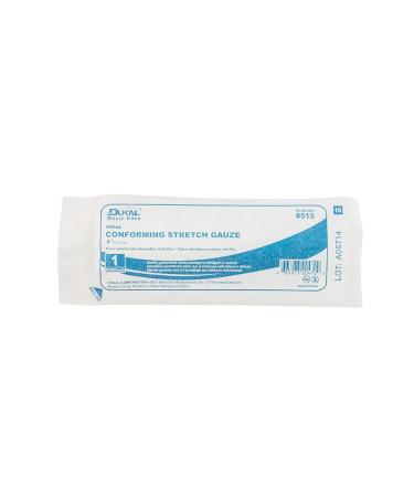 Dukal 8515 Basic Care Conforming Stretch Gauze Bandage 4" - Sterile High-Quality Medical Supplies for International Shipping - Buy Online on GoSupps.com