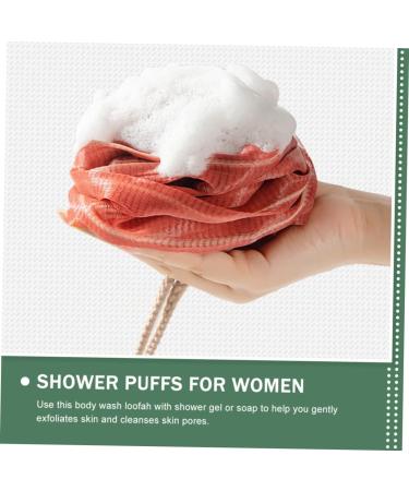 Shop Housoutil 3pcs Rose Bath Flower Luffa & Konjac Sponges - Exfoliating Cartoon Shower Poufs for Kids | International Shipping Available - Buy Online on GoSupps.com