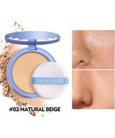 SACE LADY Face Makeup Base Set - Smooth Primer Oil Control Powder & Flawless Cushion - 3Pcs Natural Long-lasting Cosmetics Kit - Buy Online on GoSupps.com