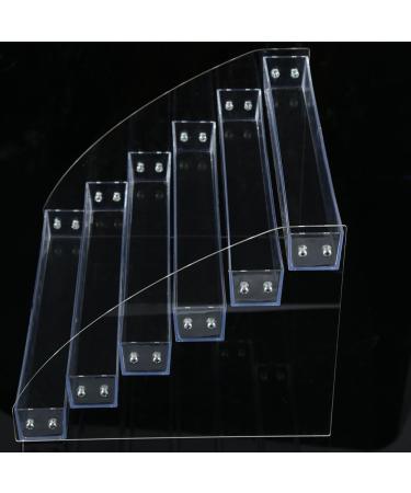  Dioche Clear Acrylic Nail Polish Holder for Makeup Display Stand (6th Tier) - Buy Online on GoSupps.com