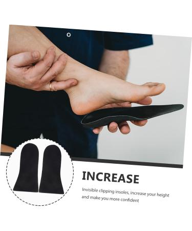 FOMIYES Thickened Foot Cushions - Forefoot Cushion Pads Half Insoles PU Inserts in Black - Medium Size for Ultimate Comfort - Buy Online on GoSupps.com
