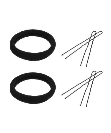 3 Pieces Bun Maker Set - Large Medium & Small Hair Knot Rings for Chignon - Brown Hair Accessories for Effortless Updos - Buy Online on GoSupps.com