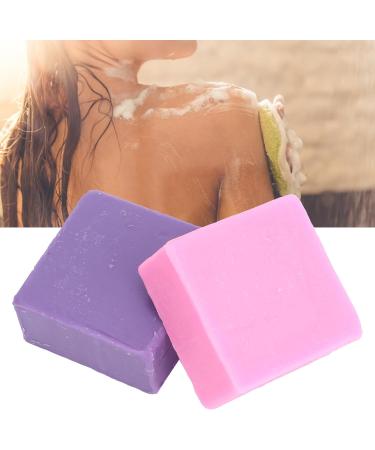 Verdant Touch Face Body Soap Rose Lavender Facial Body Cleansing Bar 200g Dirt Removal Oil Control Skin Brightening Soap - Buy Online on GoSupps.com