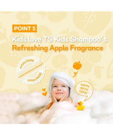 Buy TS Kids Shampoo 400ml - Gentle Formula for Happy Healthy Hair | International Shipping Available - Buy Online on GoSupps.com
